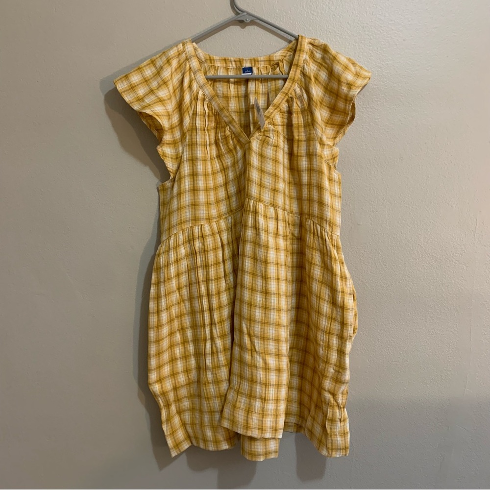 NWT Plaid Old Navy Dress
